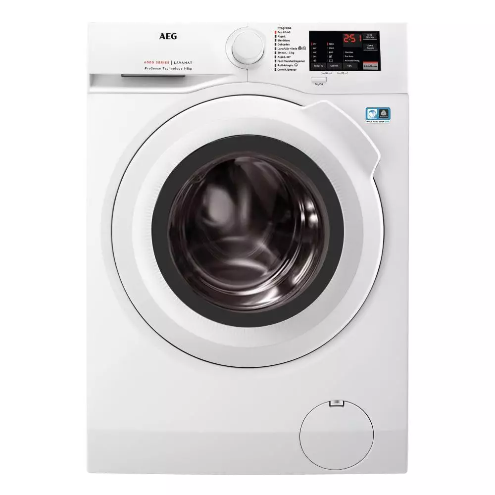 Lavadora AEG Serie 6000 ProSense® L6FBI147P Clase A 10 Kg 1400 rpm Blanco