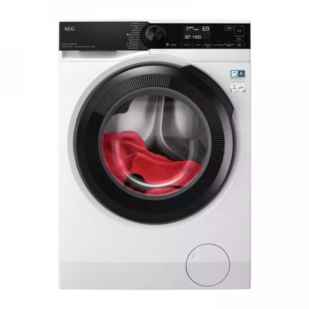 Lavadora AEG Serie 7000 ProSteam® LFR7304L4B Clase A 11 Kg 1400 rpm Blanco