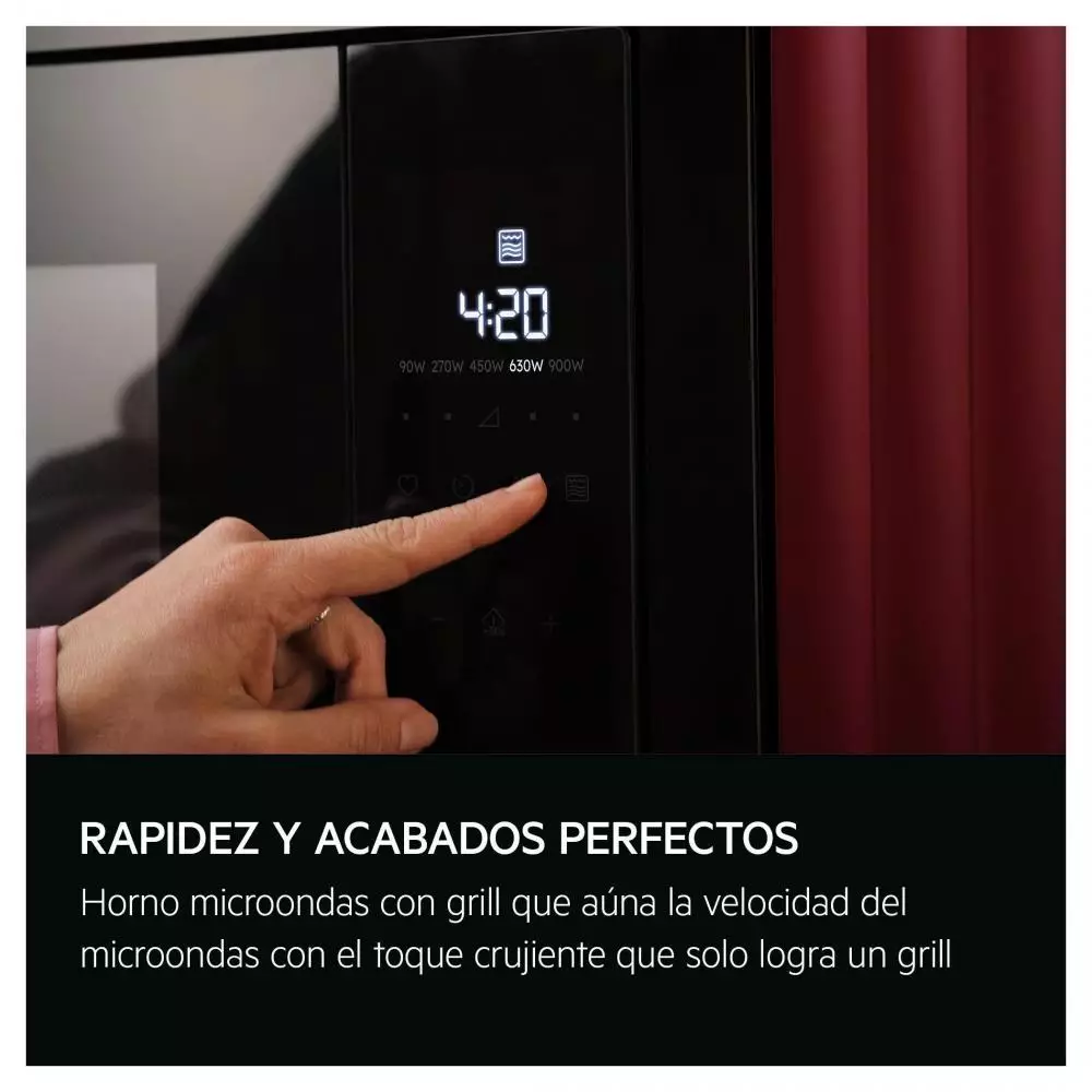 Microondas Integrable AEG TMS5G25IEM 900 W Litros Grill