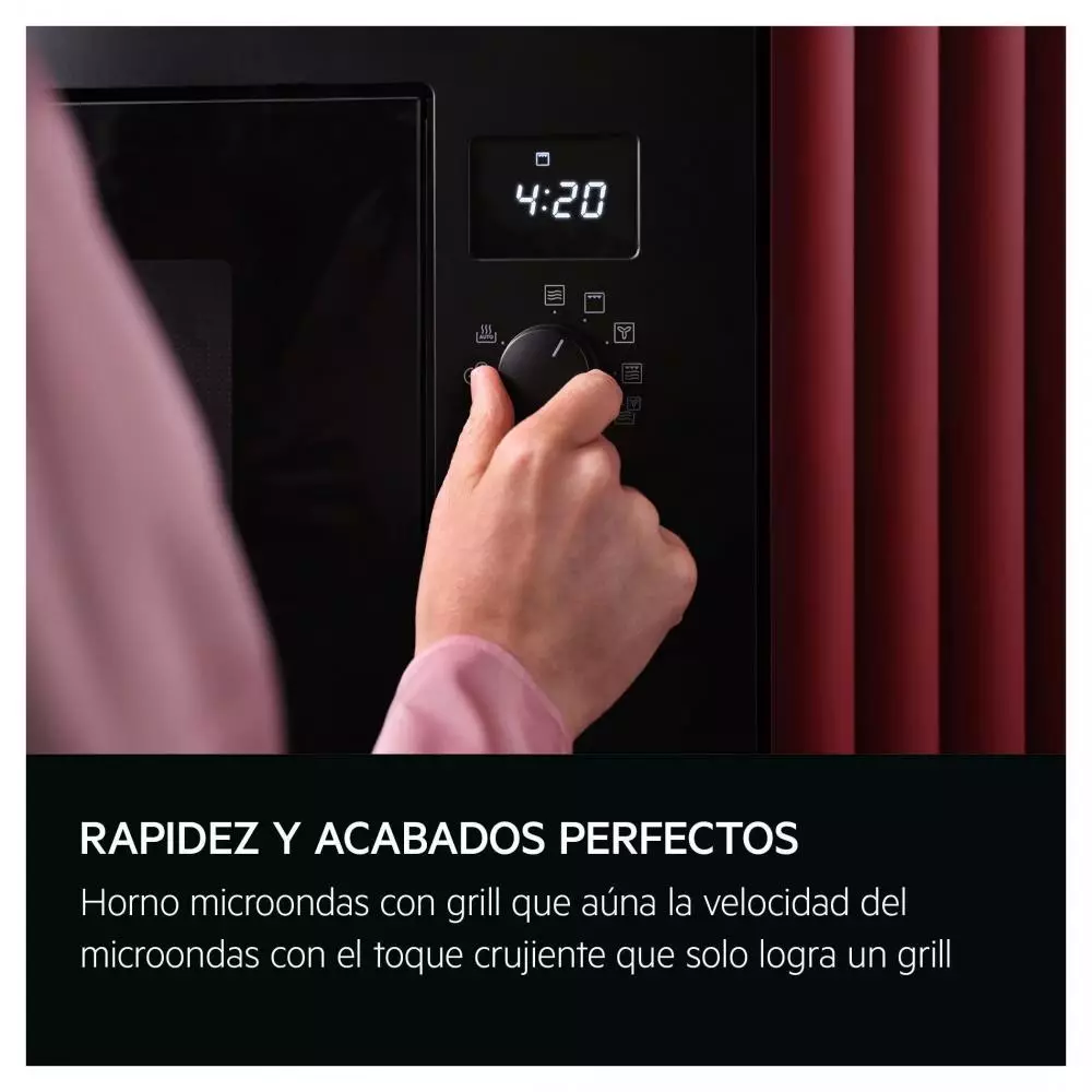 Microondas Integrable AEG TMS5G25IEM 900 W Litros Grill