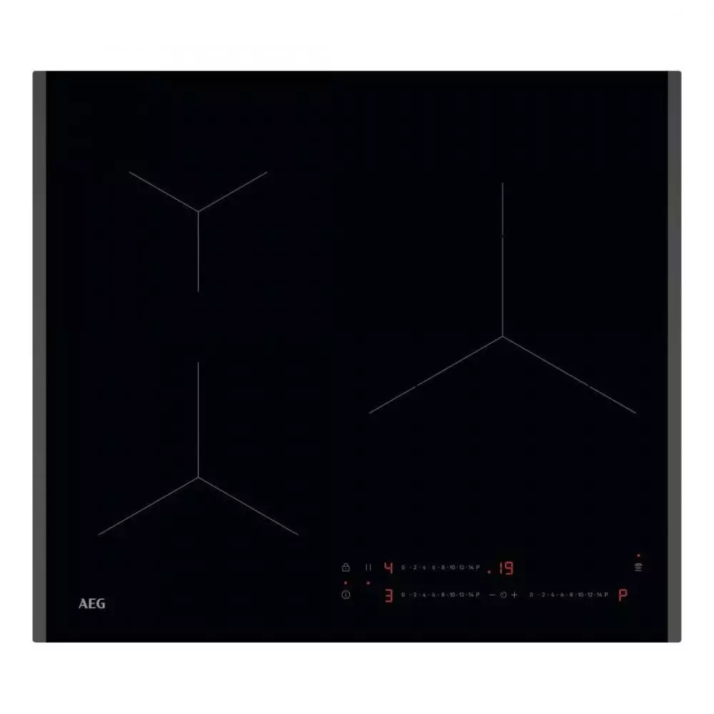 Placa de inducción AEG TO63IV0FFB 3 Zonas Flexinducción 59 cm