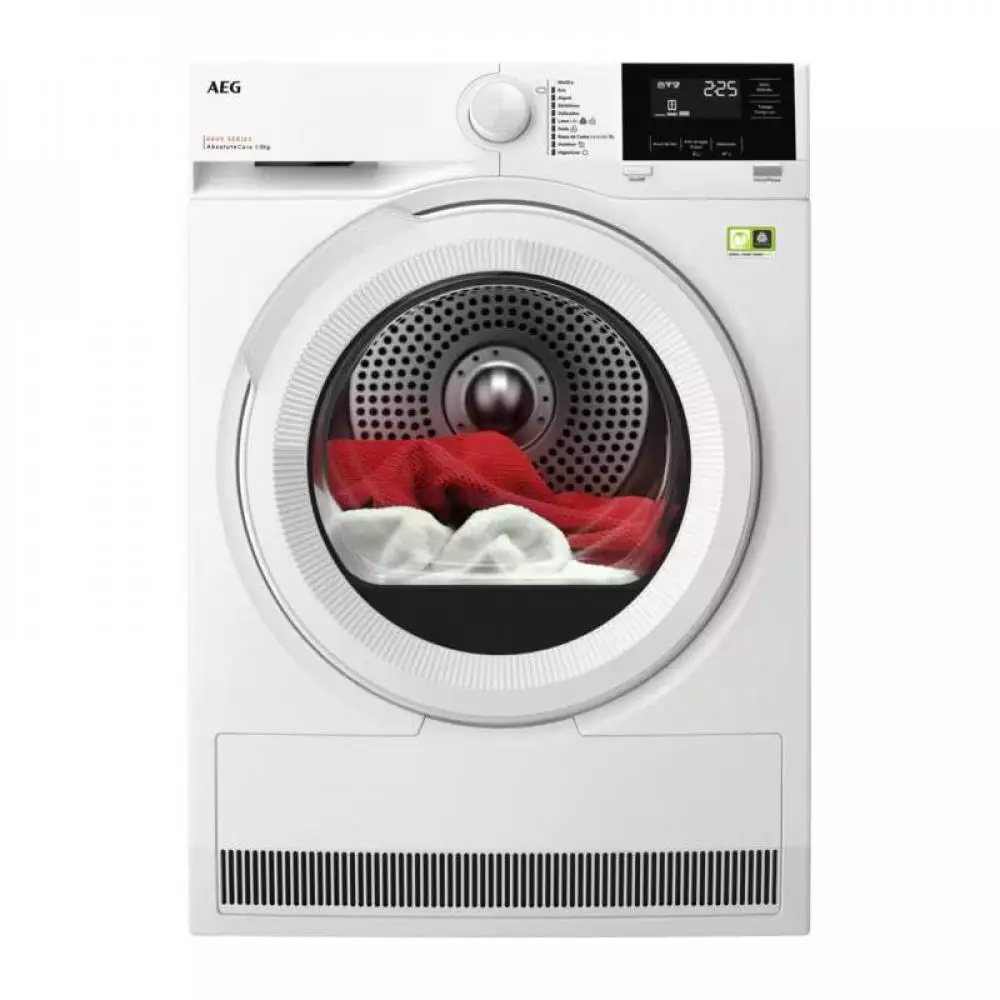 Secadora con bomba de calor AEG TR818A2PB 8Kg Clase B Serie 8000 AbsoluteCare
