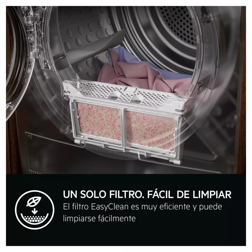 Secadora con bomba de calor AEG TR818A2PB 8Kg Clase B Serie 8000 AbsoluteCare