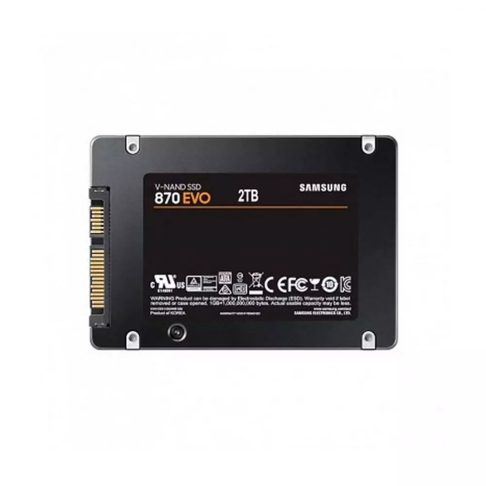 Disco duro interno Samsung 870 EVO 2 Tb SSD - MZ-77E2T0B/EU
