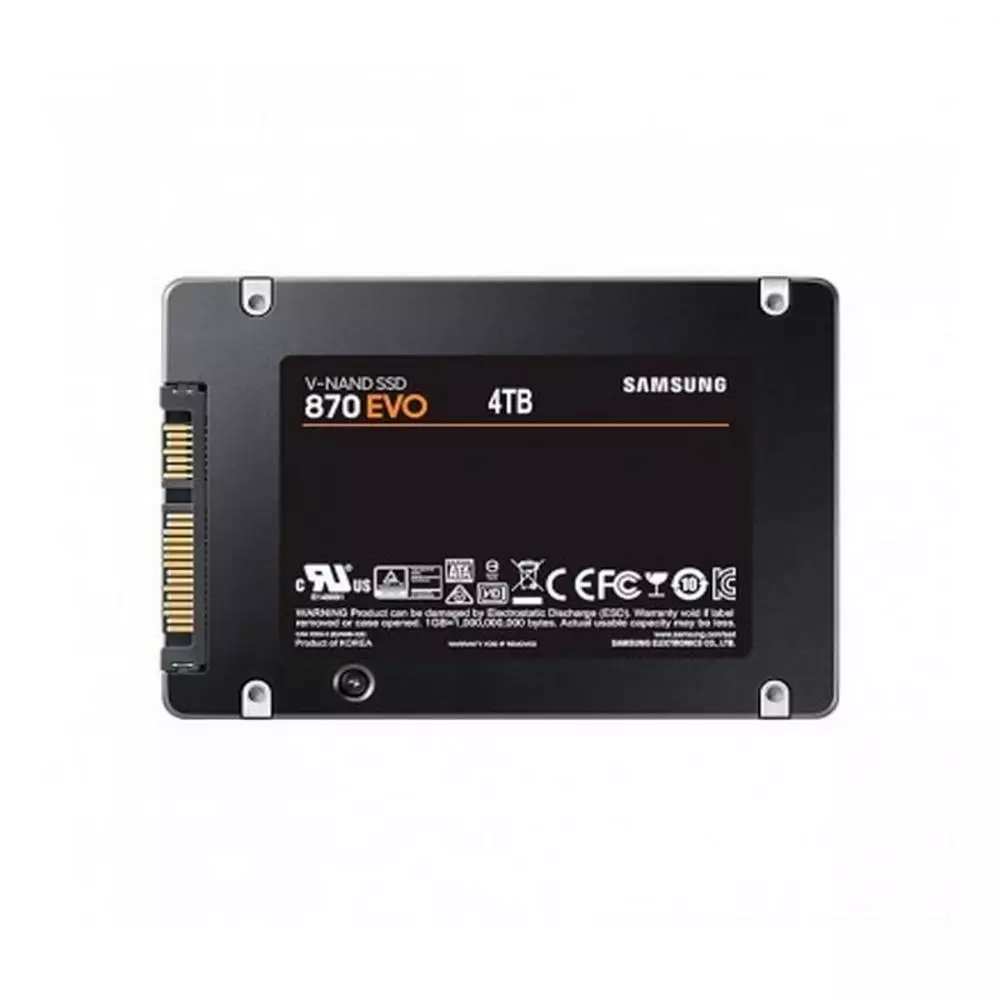 Disco duro interno Samsung 870 EVO SSD 4 Tb - MZ-77E4T0B/EU