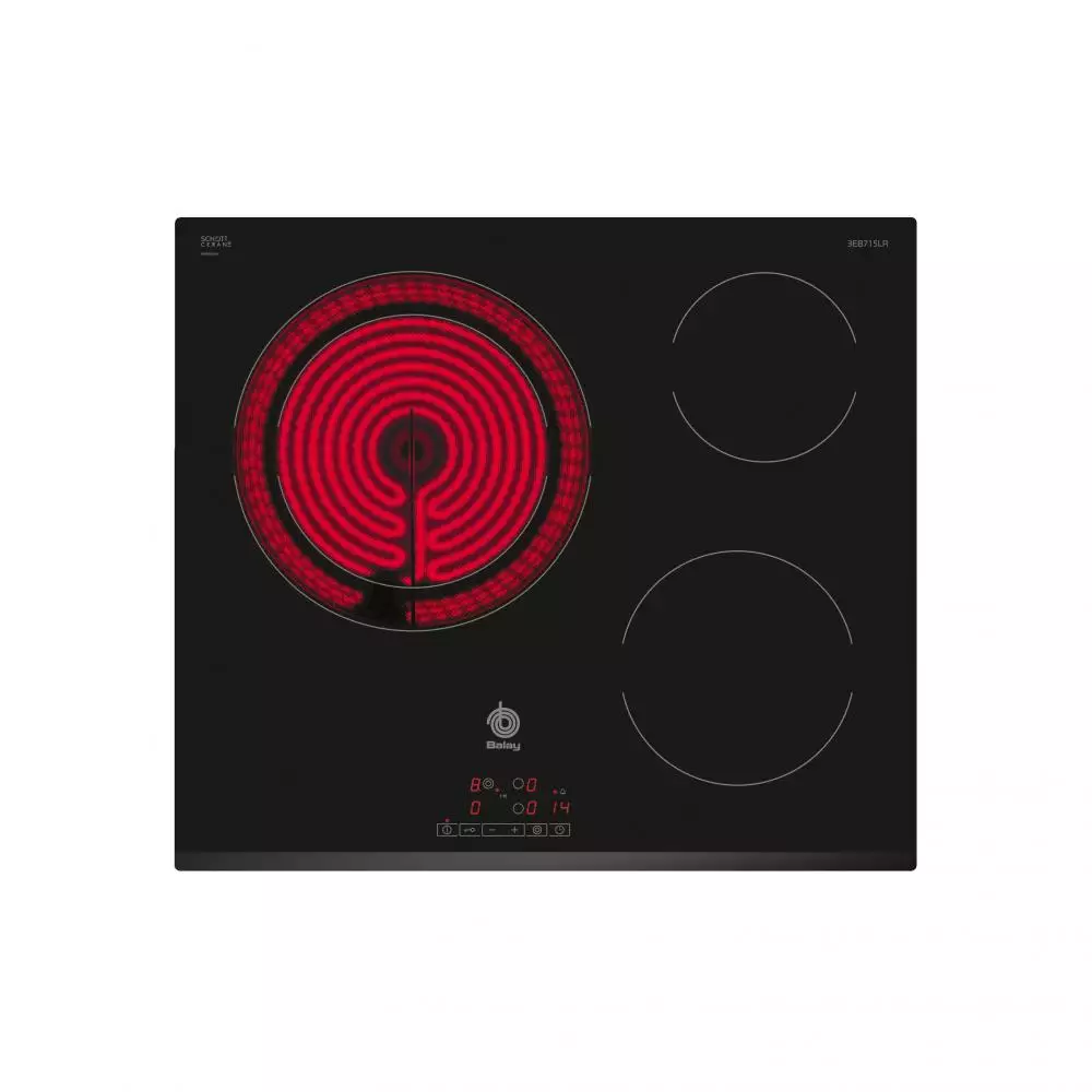 Placa vitrocerámica Balay 3EB715LR 3 Zonas 59.2 cm