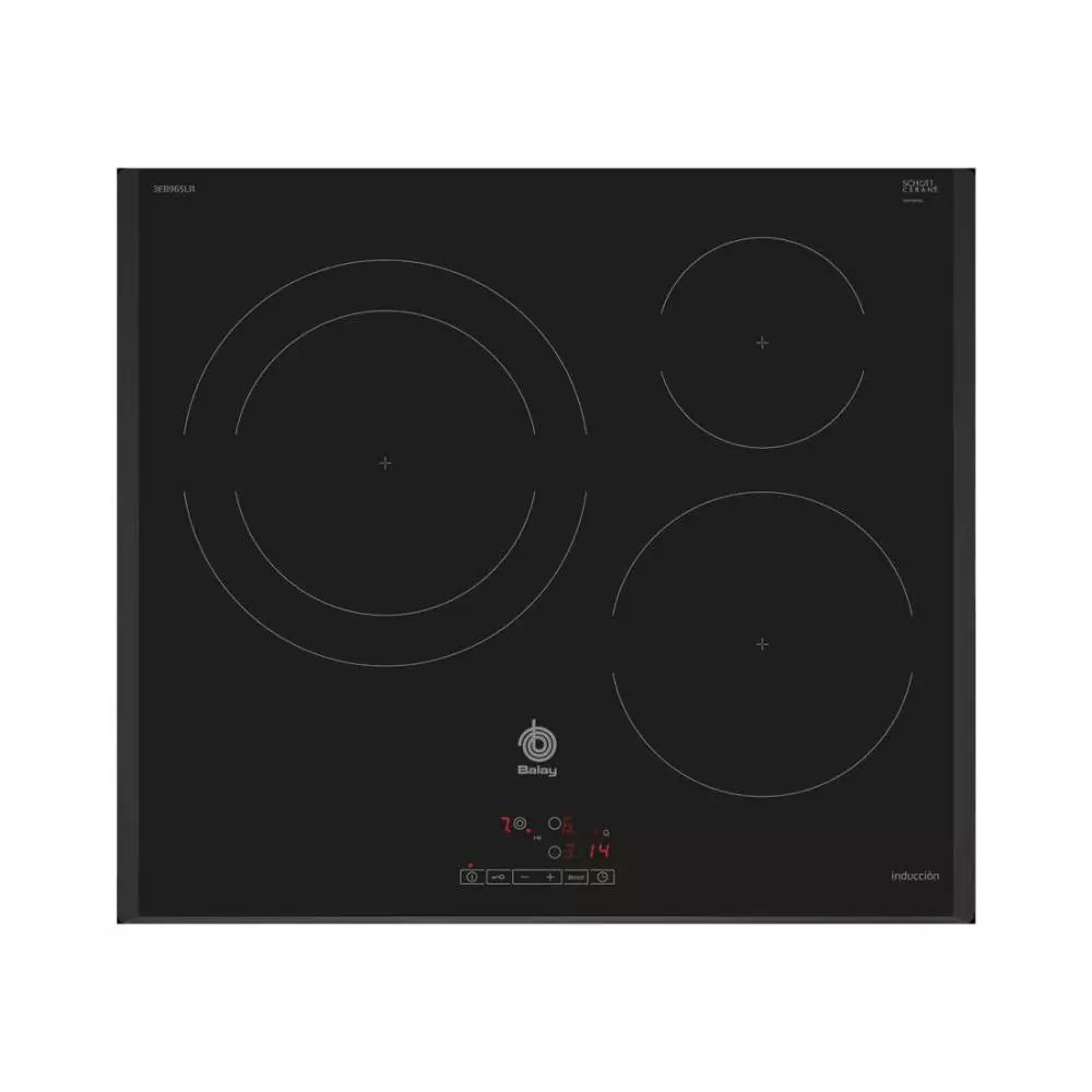 Placa de inducción Balay 3EB965LR 3 Zonas  59.2 cm