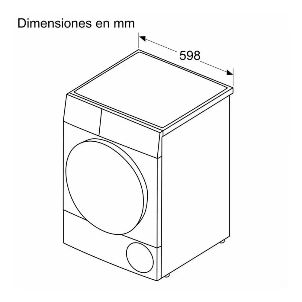Secadora con bomba de calor Balay 3SB090BE D 9 Kg