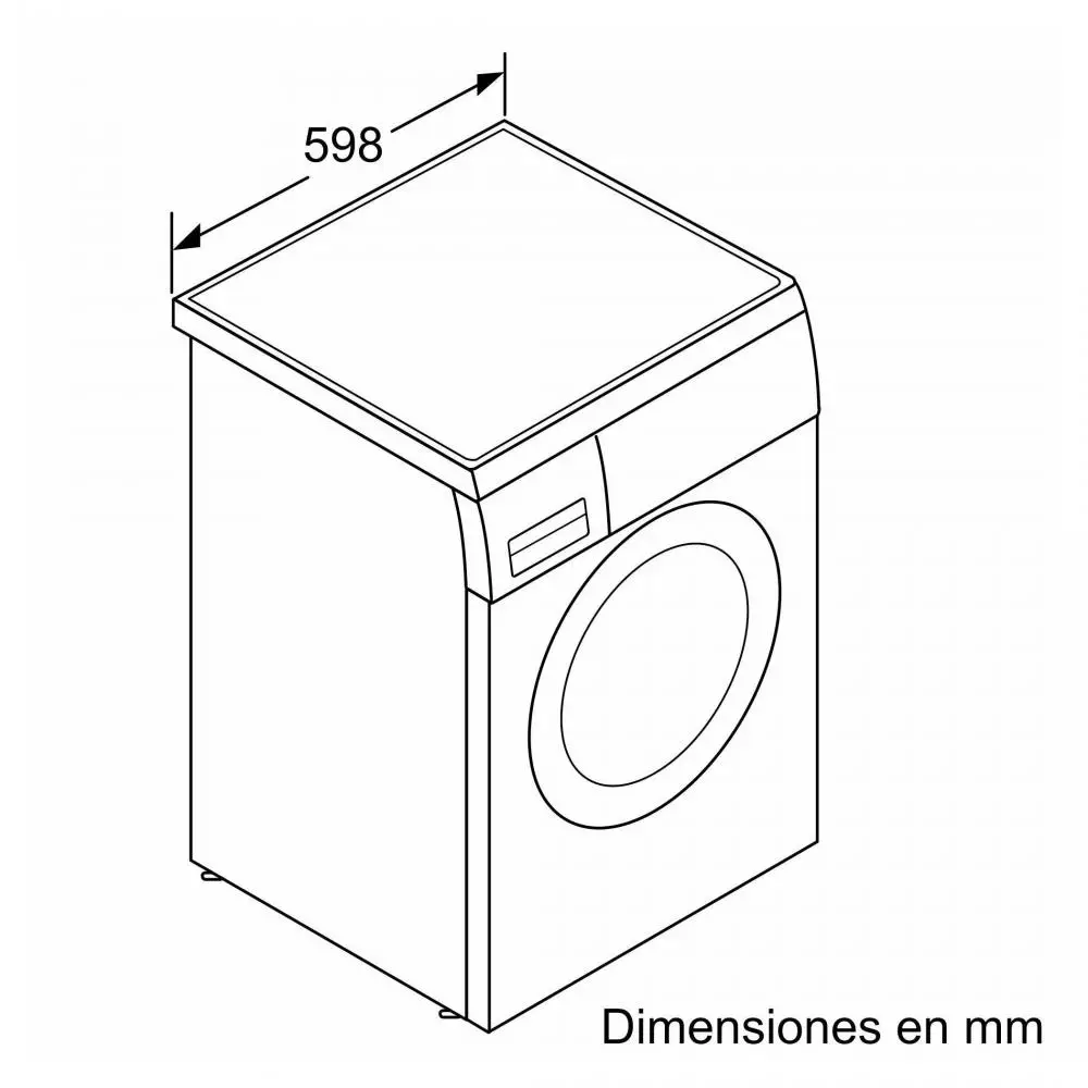 Lavadora Balay 3TS993BP Clase A 9 Kg 1200 rpm Blanco