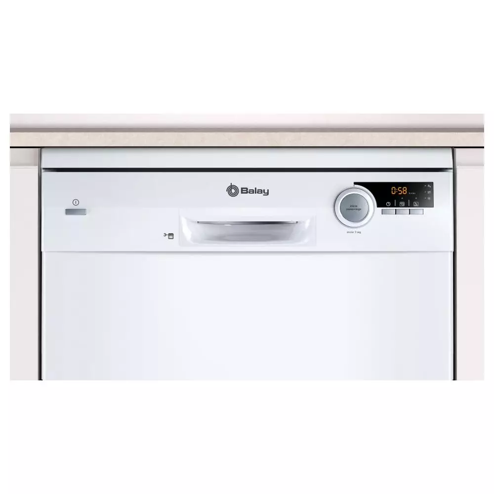 Lavavajillas Balay 3VS572BP Clase E 13 Servicios 48 db Blanco 3ª Bandeja