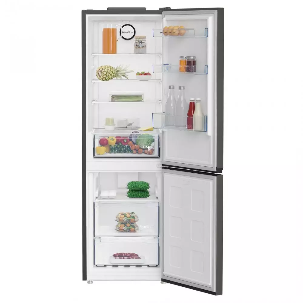 Frigorífico Combi  Beko B1RCNE364G Clase E No Frost 1.865m Gris