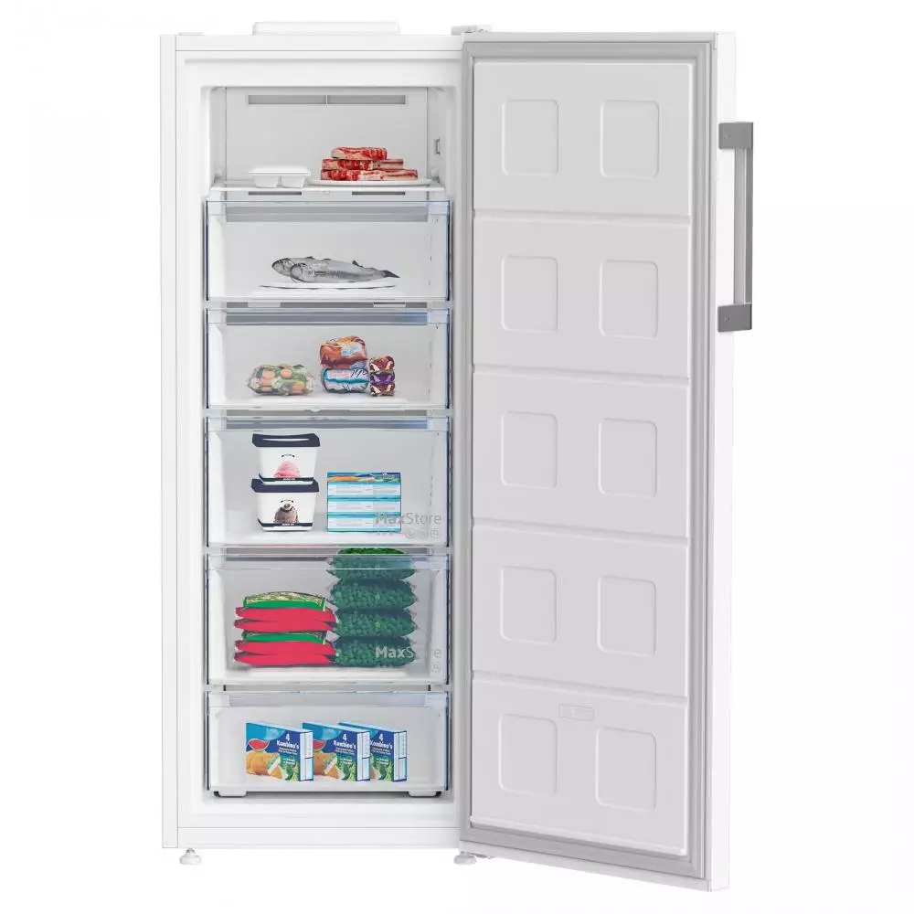 Congelador Vertical  Beko B3RFNE274W Clase E 1,515m Blanco