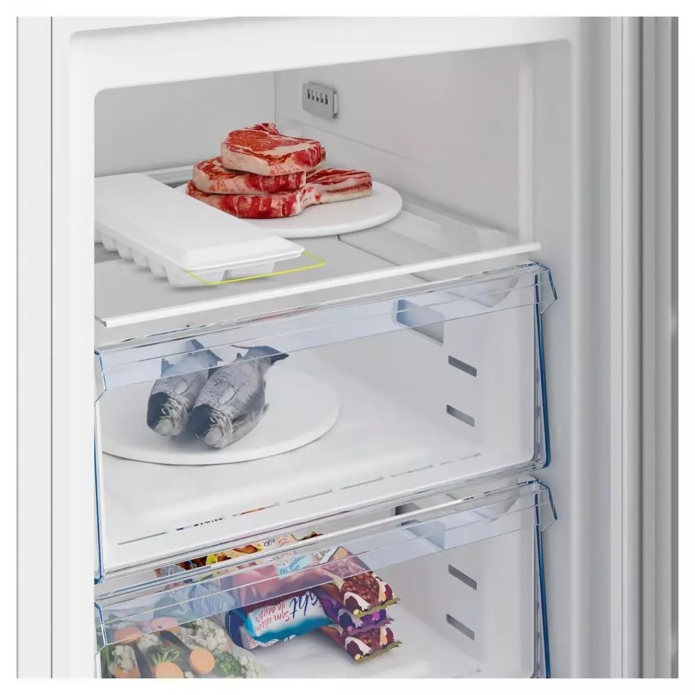 Congelador Vertical  Beko B3RFNE274W Clase E 1,515m Blanco
