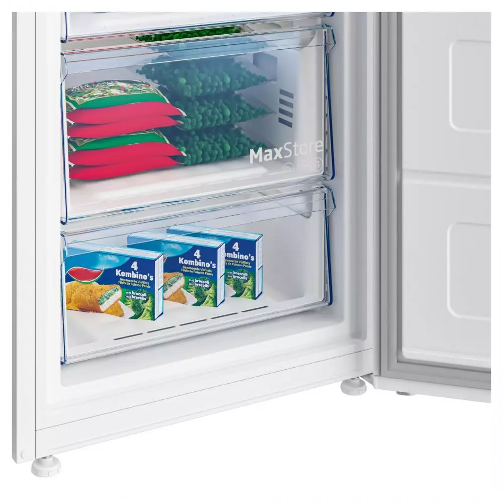 Congelador Vertical  Beko B3RFNE274W Clase E 1,515m Blanco