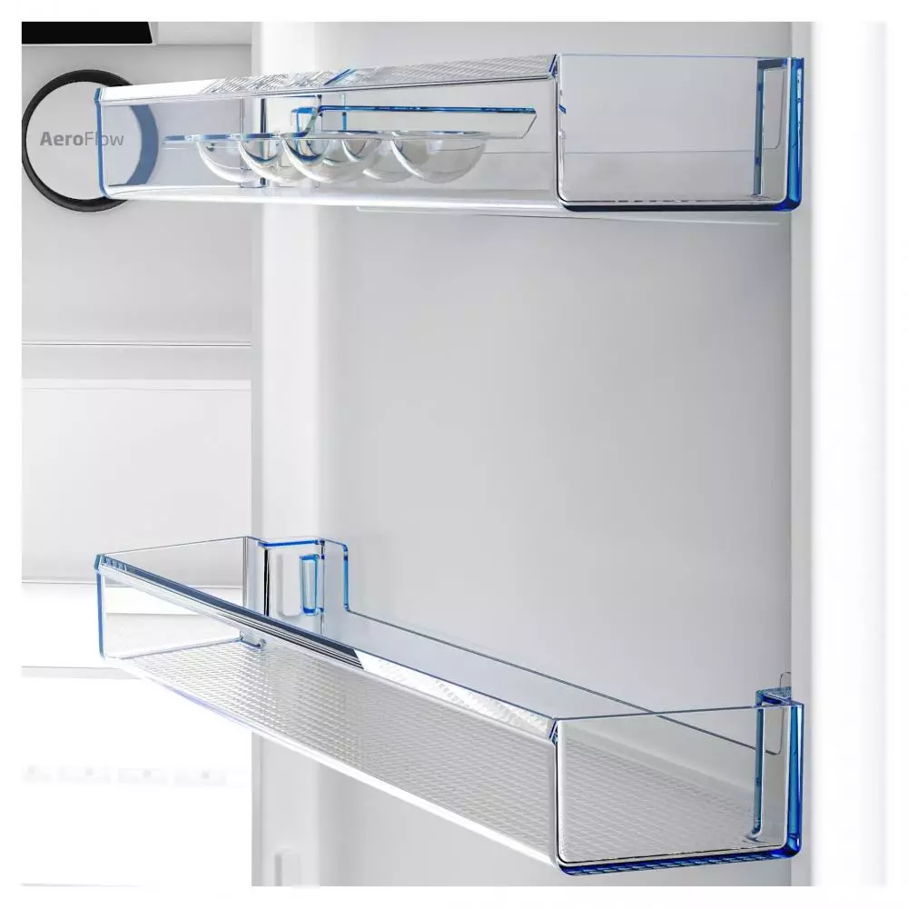 Frigorífico Combi Beko B5RCNE365HG Clase D No Frost 1.86m Acero Inoxidable Antihuellas - Harvestfresh Aeroflow