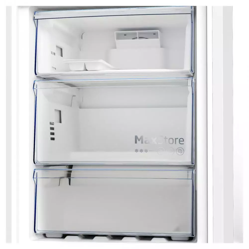 Frigorífico Combi Beko B5RCNE365HG Clase D No Frost 1.86m Acero Inoxidable Antihuellas - Harvestfresh Aeroflow