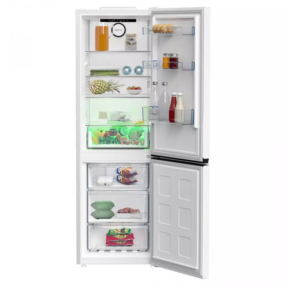 Frigorífico Combi  Beko B5RCNE365HW Clase D No Frost 1.865m Blanco - Harvestfresh Aeroflow NeoFrost Dual Cooling
