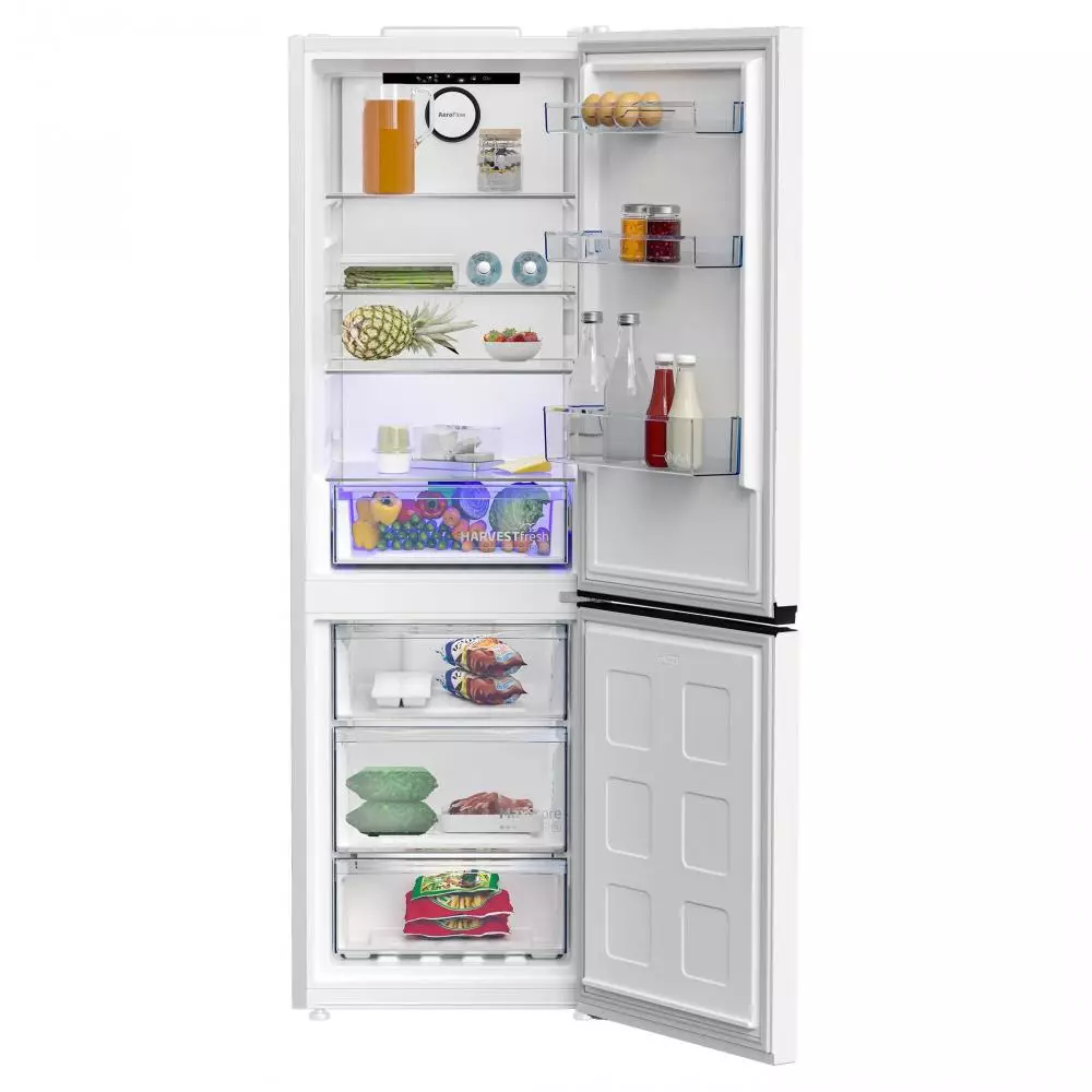Frigorífico Combi  Beko B5RCNE365HW Clase D No Frost 1.865m Blanco - Harvestfresh Aeroflow NeoFrost Dual Cooling