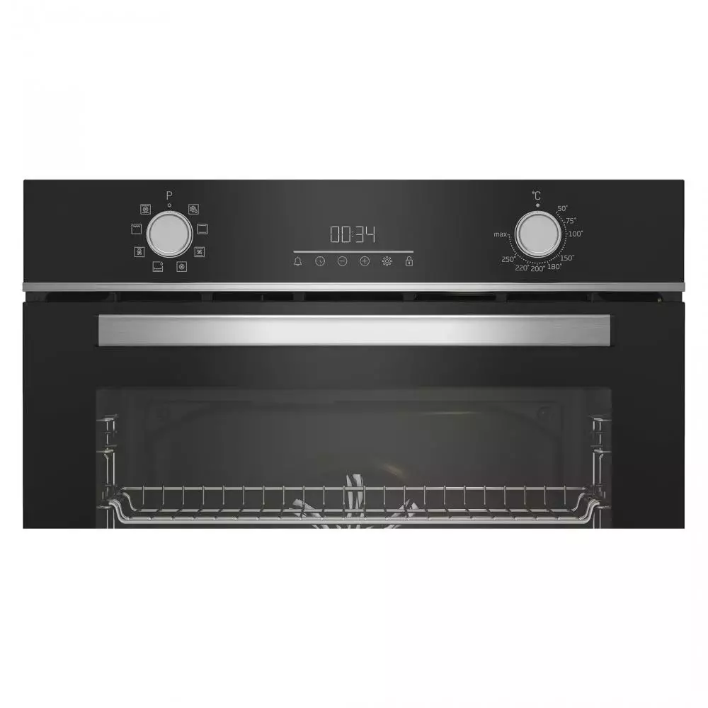 Horno Independiente Beko BBIM13300XD Multifunción Cristal Negro