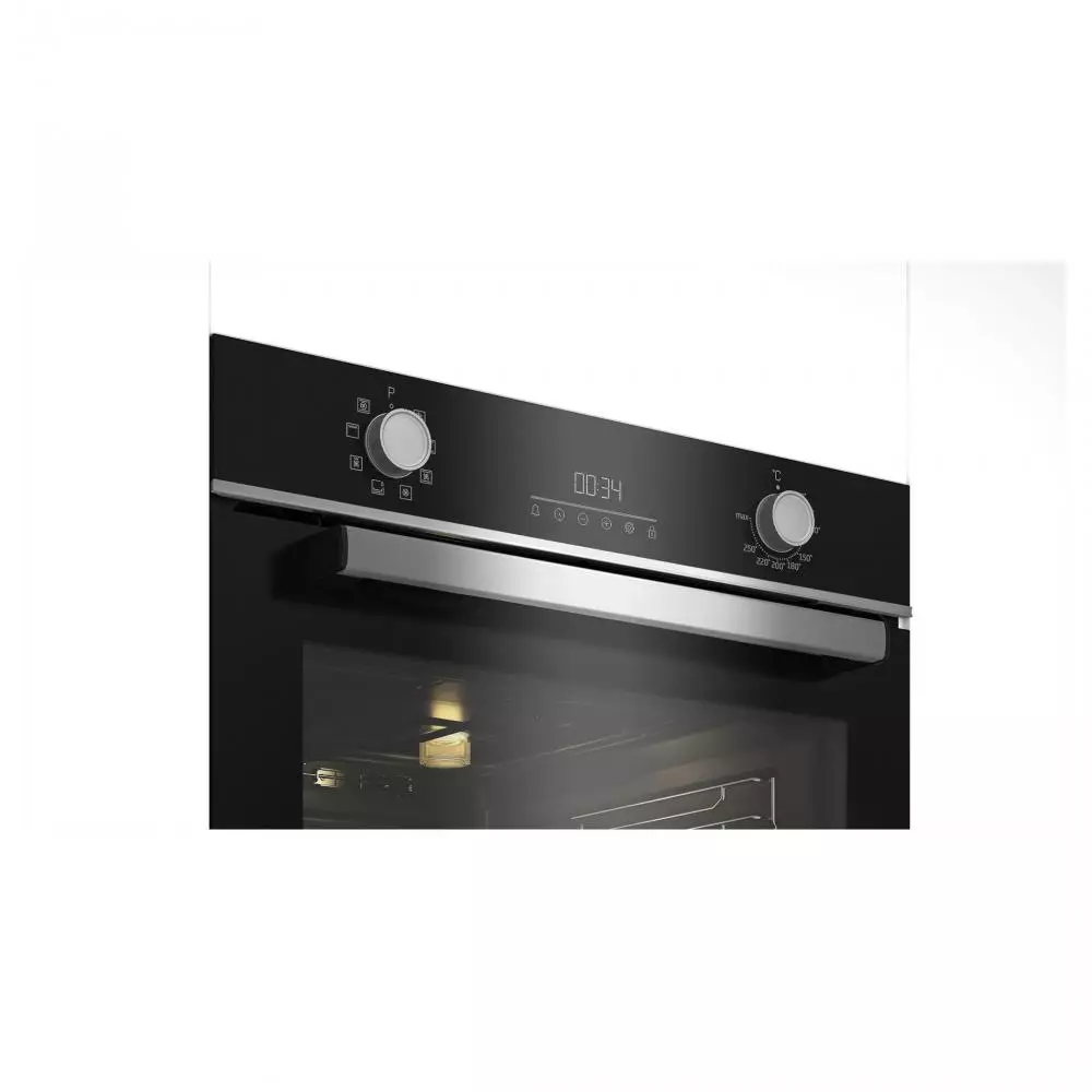 Horno Independiente Beko BBIM13300XD Multifunción Cristal Negro