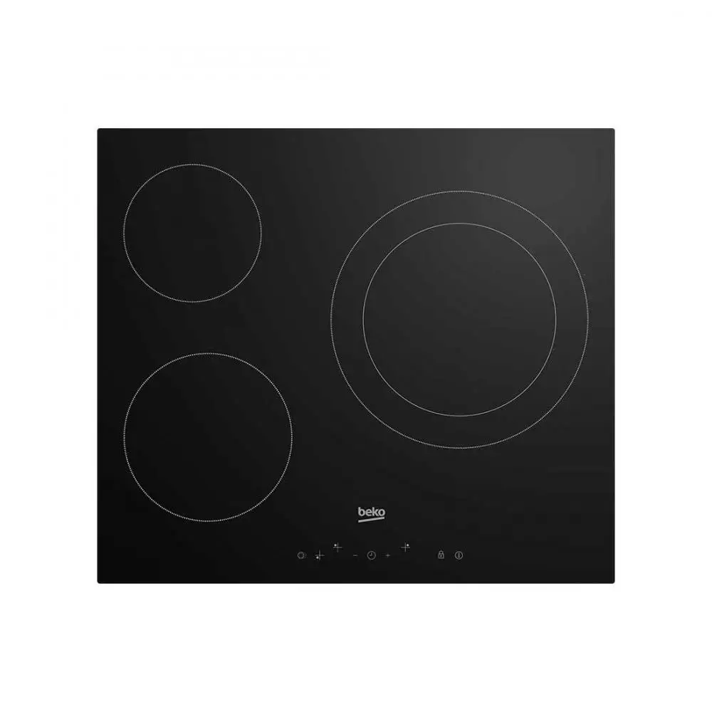 Horno Eléctrico + Vitrocerámica Beko BBSE12120XD 3 Zonas Inox