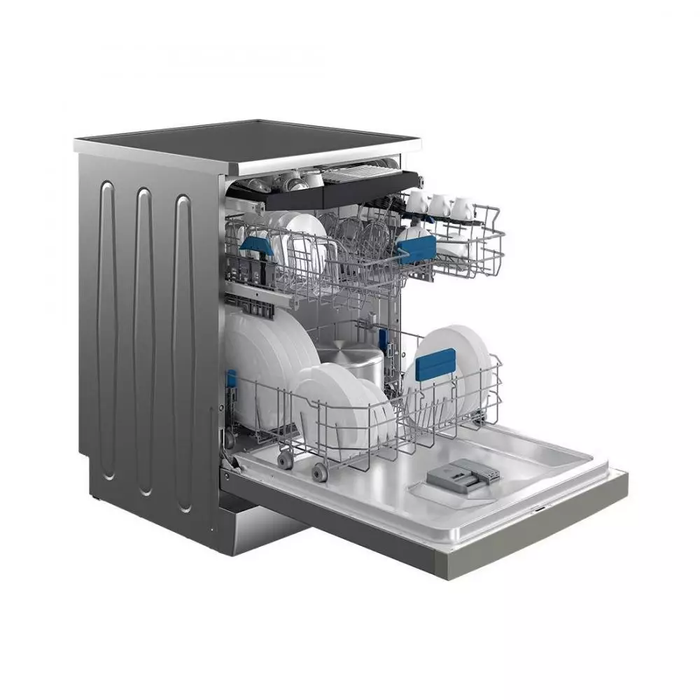 Lavavajillas Beko BDFN26550XC Clase B 15 Servicios 41 db Acero Inoxidable 3ª Bandeja