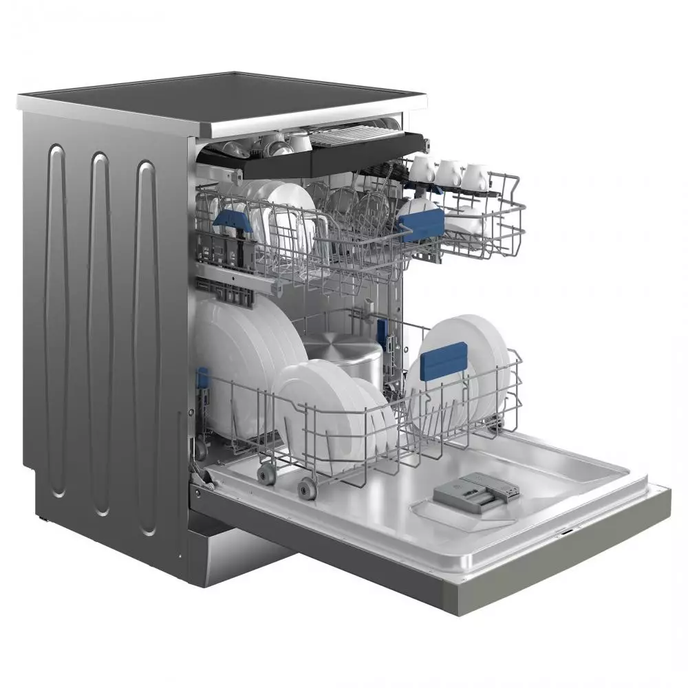 Lavavajillas Beko BDFN26550XC Clase B 15 Servicios 41 db Acero Inoxidable 3ª Bandeja