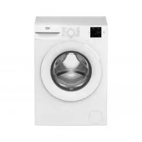 Lavadora Beko BM1WFT3922W Clase B 9 Kg 1200 rpm Transparente.