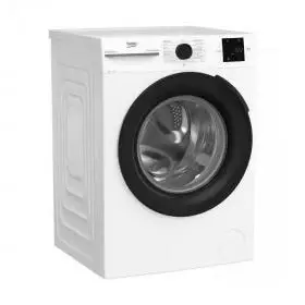 Lavadora Beko BM3WFT31041WB Clase A 10 Kg 1400 rpm Blanco - Vapor IronAssist.
