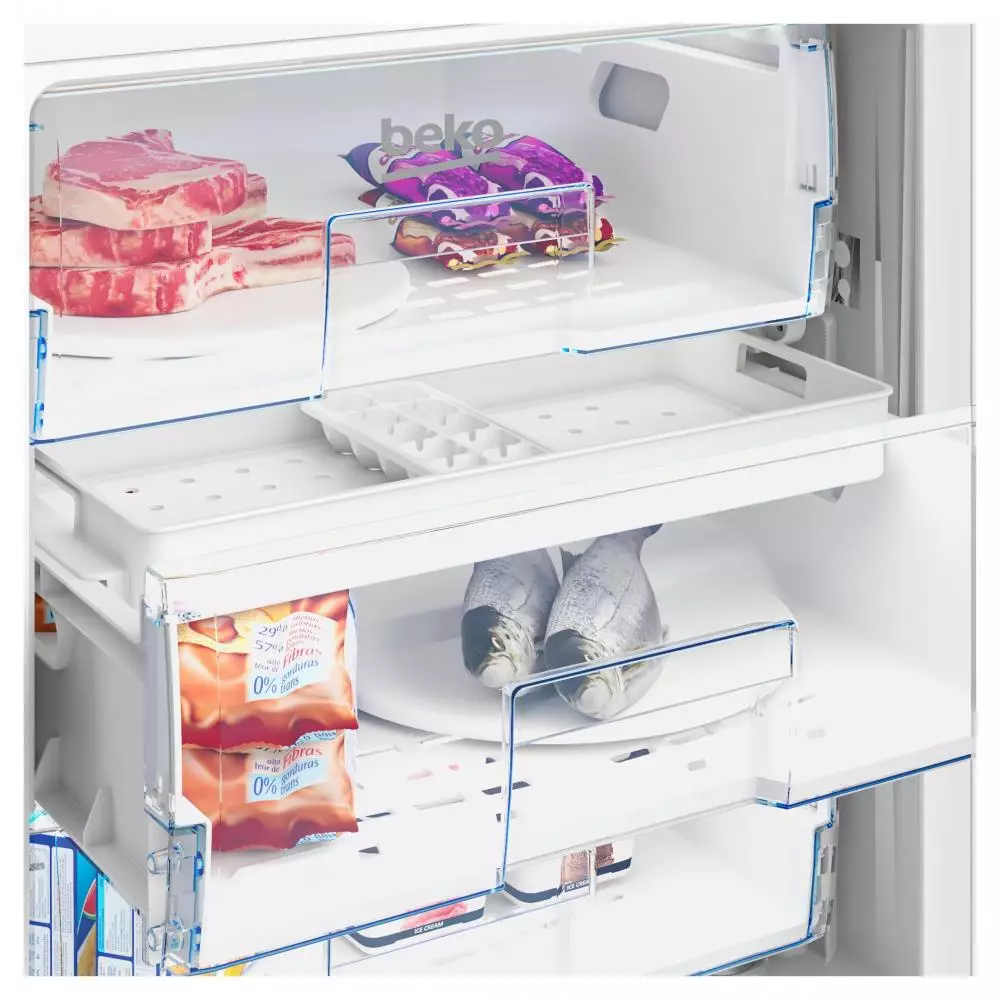 Mini congelador Vertical Integrable Beko BU1204N Clase E 0.82m Blanco