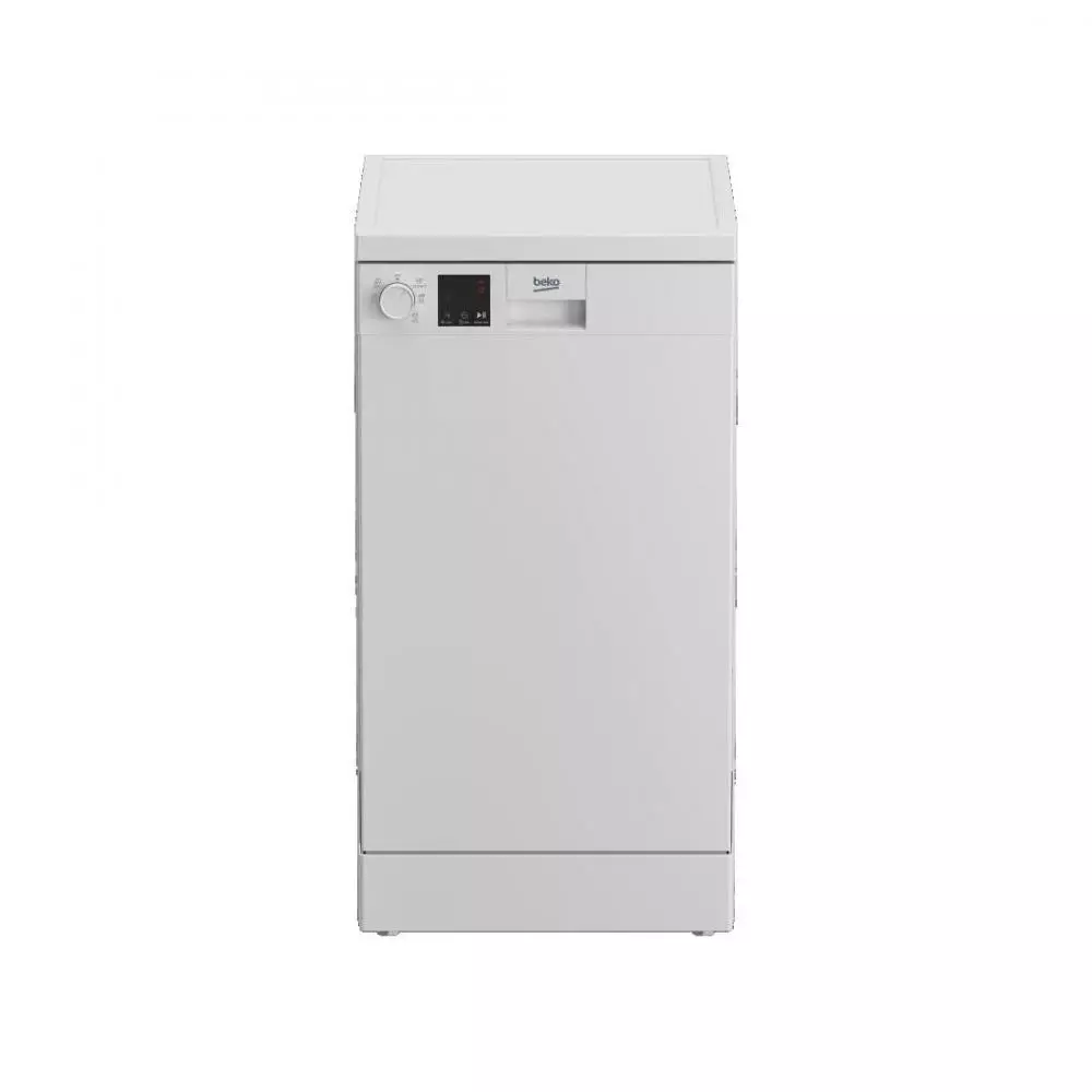 Lavavajillas 44.8 cm Beko DVS05024W Clase E 10 Servicios 49 dB Blanco