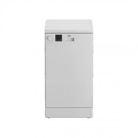 Lavavajillas 44.8 cm Beko DVS05024W Clase E 10 Servicios 49 dB Blanco.