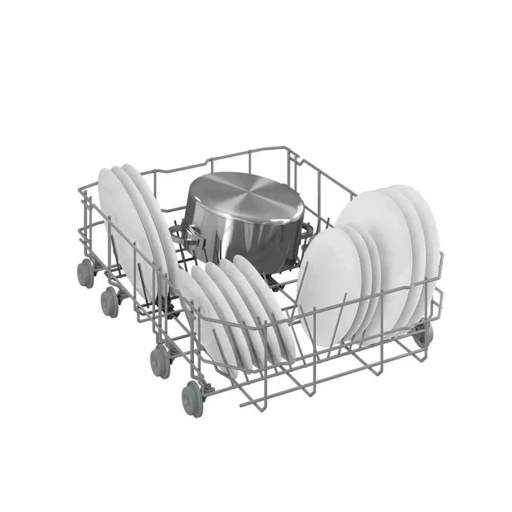 Lavavajillas 44.8 cm Beko DVS05024X Clase E 10 Servicios 49 dB Plata