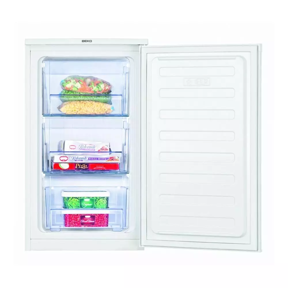 Congelador Vertical  Beko FS166020 Clase E 0.818m Blanco
