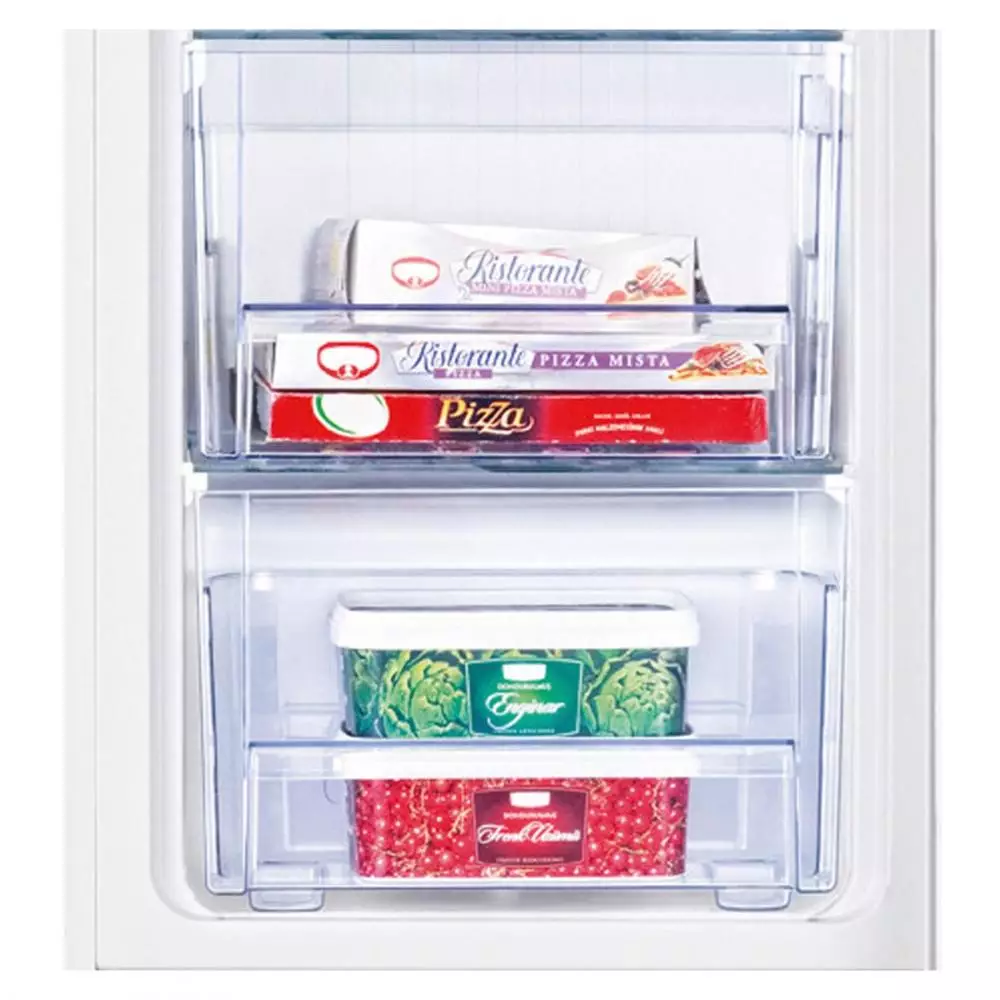 Congelador Vertical  Beko FS166020 Clase E 0.818m Blanco