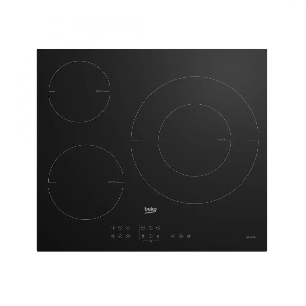 Placa de inducción Beko HII63205MT 3 Zonas  58 cm