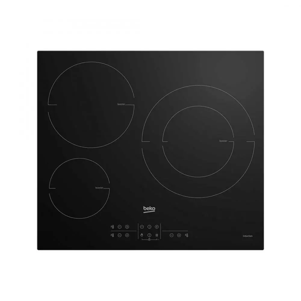 Placa de inducción Beko HIIS63206M 3 Zonas  58 cm