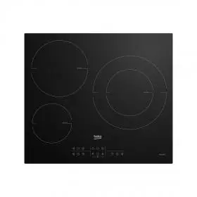Placa de inducción Beko HIIS63206M 3 Zonas  58 cm.