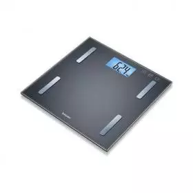 Báscula de baño digital diagnóstica Beuerar BF-180 Negra.