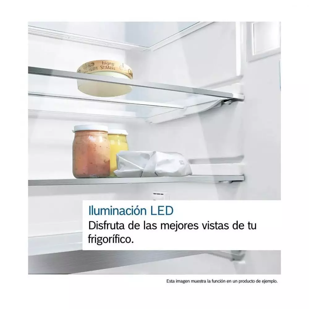 Frigorífico Combi  Bosch KGN39VIDB Clase D No Frost 2.03m Acero Inoxidable Serie 4