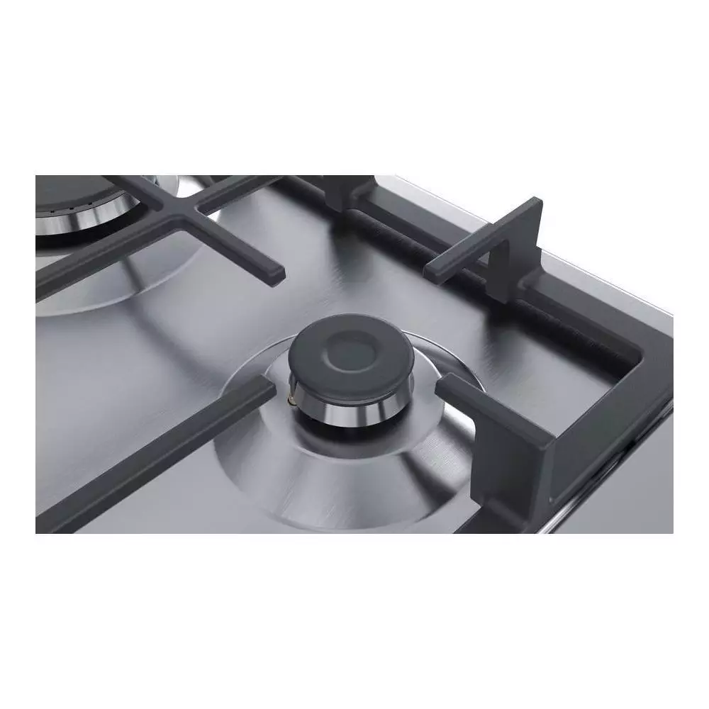 Encimera Bosch PGC6B5B90 3 Zonas Gas Natural 58.2 cm