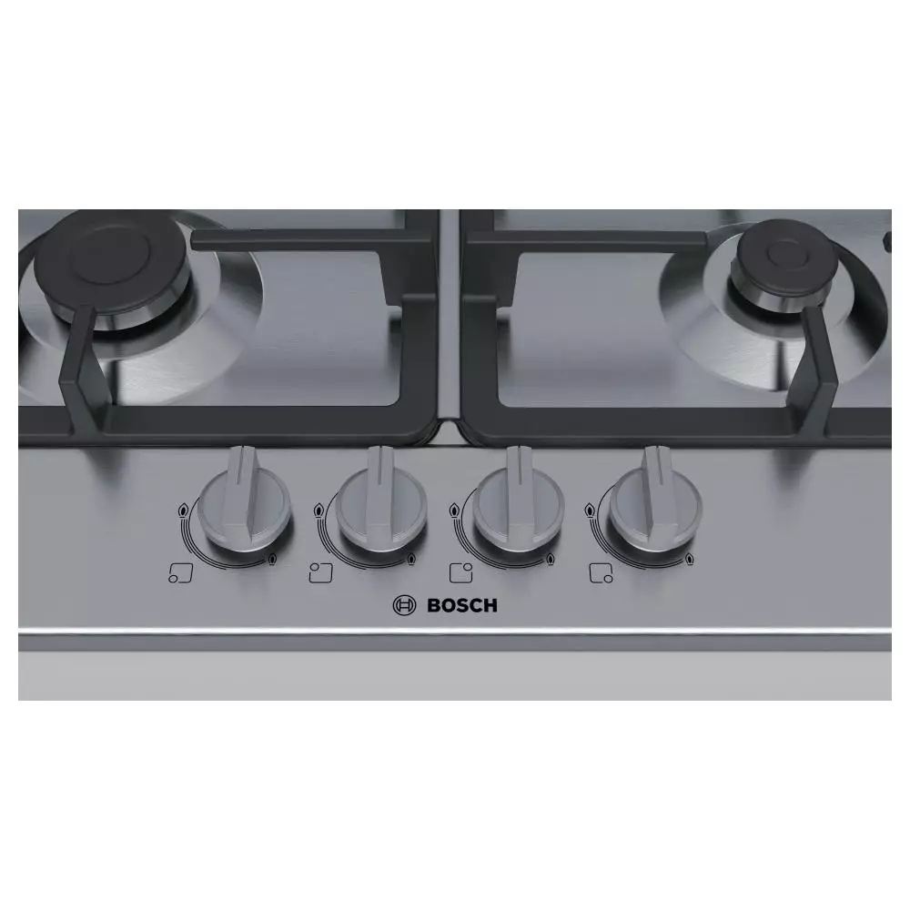 Encimera Bosch PGH6B5B90 4 Zonas Gas Natural 58.2 cm