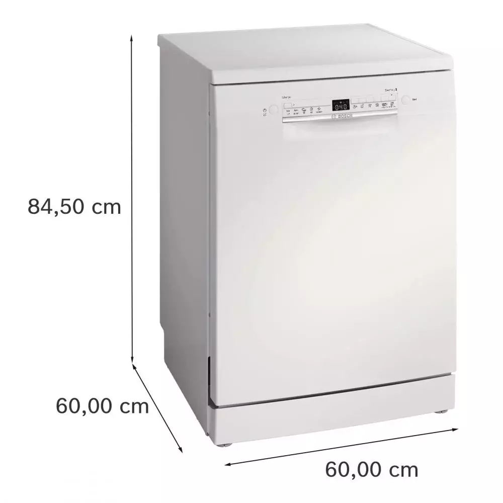 Lavavajillas Bosch SMS2HTW06E Clase C 13 Servicios 46 db Blanco  Serie 2