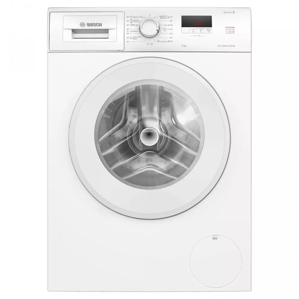 Lavadora Bosch WGE03200EP Clase A 8 Kg 1200 rpm Blanco   - Serie 2
