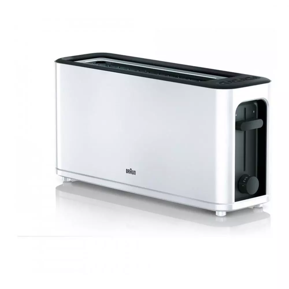Tostador Braun HT3100WH 1 Rebanada Larga 11000 W