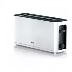 Tostador Braun HT3100WH 1 Rebanada Larga 11000 W.