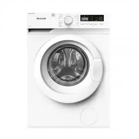Lavadora Brandt WFB171WP Clase D 7 Kg 1200 rpm Blanco.