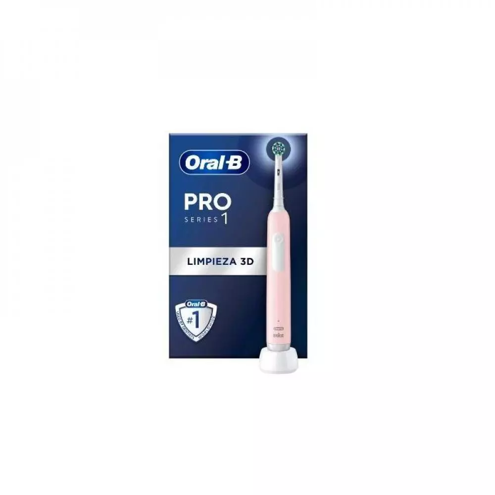 Cepillo Dental Eléctrico Oral-B Braun PRO1 Rosa
