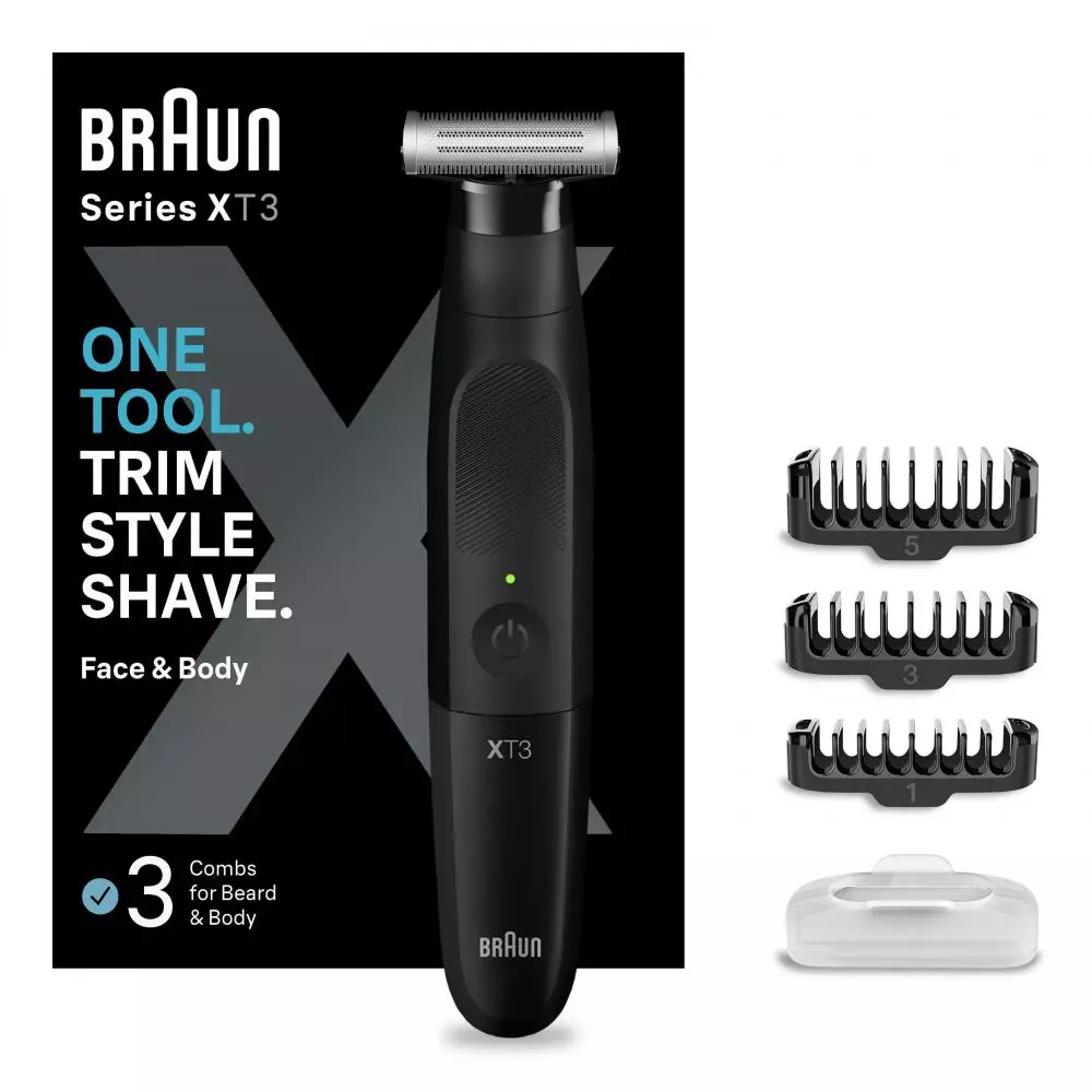 Barbero Braun XT_3100 Wet & Dry (resistente al agua)