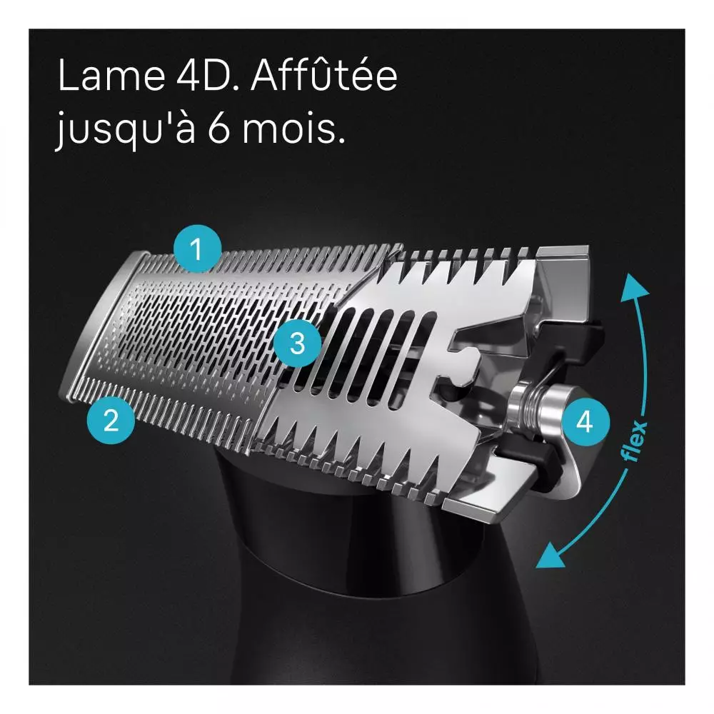 Barbero Braun XT_3100 Wet & Dry (resistente al agua)